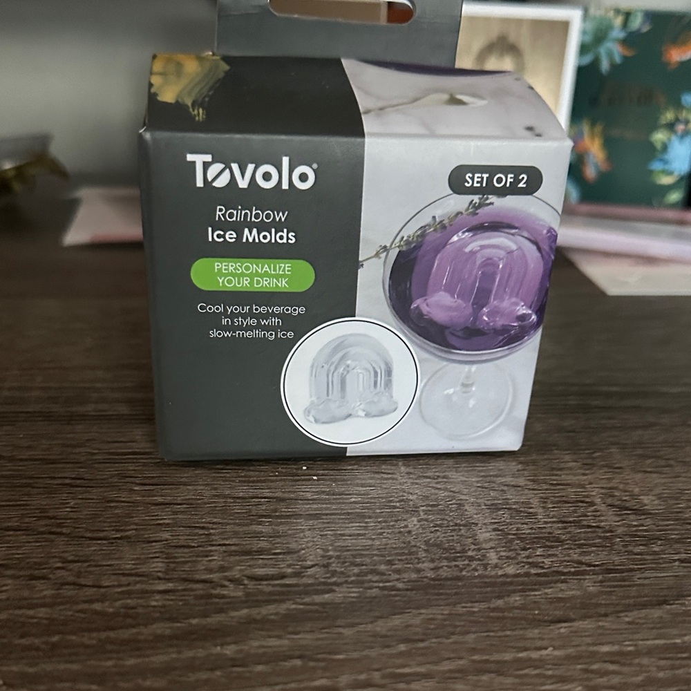 Tovolo Rainbow Ice Molds Set of 2